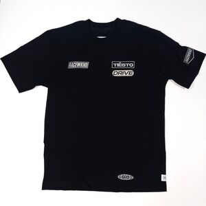 Reigning Champ x RACEWKND Tiesto T-Shirt Mens Size M‎ F1 Grand Prix Racing Black